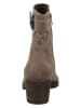 Gabor Leder-Stiefeletten in Beige