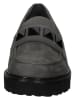 Gabor Leren mocassins grijs