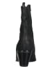 Gabor Leder-Westernstiefel in Anthrazit