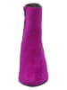 Paul Green Leder-Stiefeletten in Lila