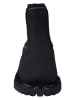 Paul Green Leder-Chelsea-Boots in Schwarz