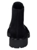Paul Green Leder-Chelsea-Boots in Schwarz