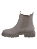 Paul Green Leder-Chelsea-Boots in Grau