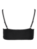 Skiny Bustier in Schwarz