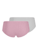 Skiny 2-delige set: hipsters lichtroze/wit