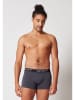 Skiny 2er-Set: Boxershorts in Schwarz/ Anthrazit