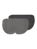 Skiny 2er-Set: Slips in Grau/ Anthrazit