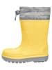 Playshoes Rubberlaarzen geel/grijs