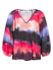 &Co Woman Bluse "Eden" in Schwarz/ Pink/ Rosa