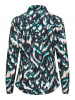 &Co Woman Bluse "Lotte" in Schwarz/ Grau/ Türkis