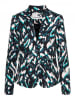 &Co Woman Blazer "Copenhagen" in Grau/ Weiß/ Türkis