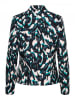 &Co Woman Blazer "Copenhagen" in Grau/ Weiß/ Türkis