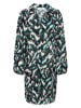 &Co Woman Kleid "Alonsa" in Schwarz/ Weiß/ Türkis