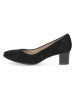 Caprice Leder-Pumps in Schwarz