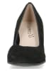 Caprice Leder-Pumps in Schwarz