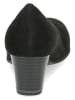 Caprice Leder-Pumps in Schwarz
