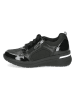 Caprice Leren sneakers zwart