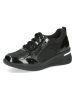 Caprice Leren sneakers zwart