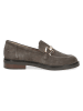 Caprice Leren mocassins grijs