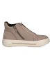 Caprice Leder-Sneakers in Beige