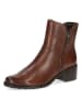 Caprice Leder-Stiefeletten in Braun