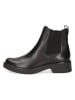 Caprice Leder-Boots in Schwarz