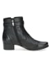Caprice Leder-Stiefeletten in Schwarz