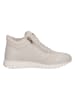 Caprice Leder-Sneakers in Creme