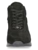 Caprice Leren enkelboots zwart