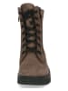 Caprice Leder-Boots in Braun