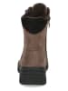 Caprice Leder-Boots in Braun