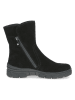 Caprice Leder-Boots in Schwarz