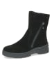 Caprice Leder-Boots in Schwarz