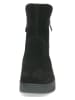 Caprice Leder-Boots in Schwarz