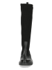 Caprice Leder-Stiefel in Schwarz