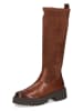 Caprice Leder-Stiefel in Hellbraun