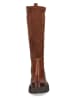Caprice Leder-Stiefel in Hellbraun