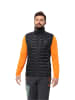 Jack Wolfskin Kamizelka hybrydowa "Routeburn Pro" w kolorze czarnym