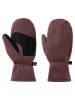 Jack Wolfskin Fäustlinge "Fleece" in Bordeaux