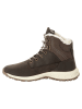 Jack Wolfskin Skórzane botki zimowe "Queenstown City Texapore" w kolorze brązowym