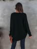 Milan Kiss Longsleeve in Schwarz