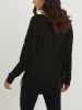 Milan Kiss Longsleeve in Schwarz/ Grau