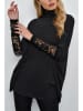 Milan Kiss Bluse in Anthrazit