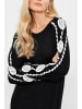Milan Kiss Bluza w kolorze czarno-kremowym