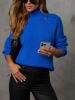 Milan Kiss Pullover in Blau