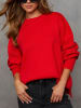 Milan Kiss Pullover in Rot