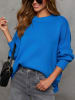 Milan Kiss Pullover in Blau