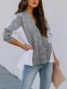 Milan Kiss Blouse crème/grijs