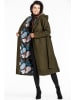 Awama Wintermantel in Khaki