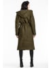 Awama Wintermantel in Khaki